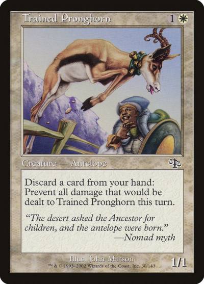 Trained Pronghorn JUD-30 Judgment Magic card