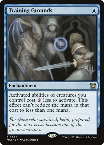 Training Grounds PMAT-9P March of the Machine: The Aftermath Promos Magic card