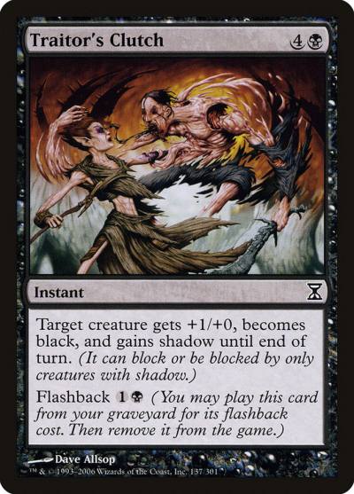 Traitor's Clutch TSP-137 Time Spiral Magic card