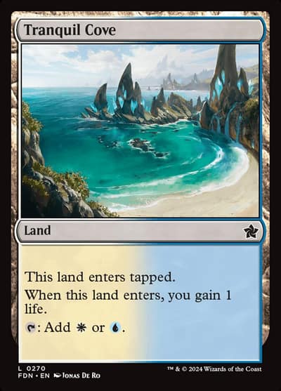 Tranquil Cove FDN-270 Foundations Magic card