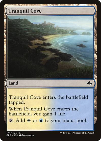 Tranquil Cove FRF-174 Fate Reforged Magic card