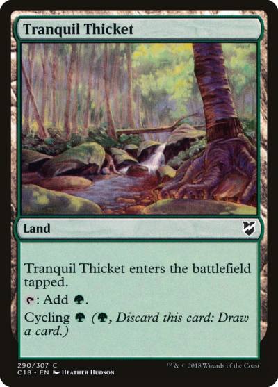 Tranquil Thicket C18-290 Commander 2018 Magic card