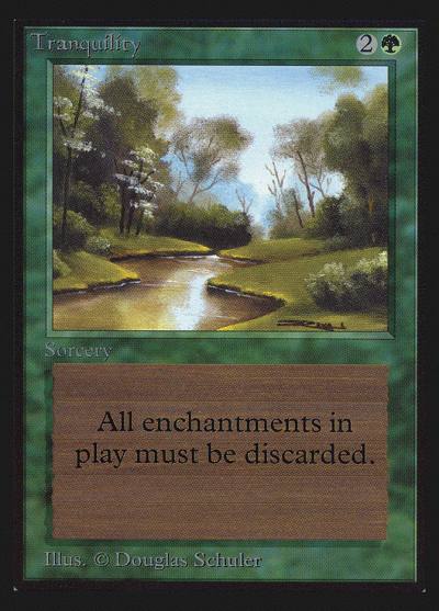 Tranquility CED-221 Collectors' Edition Magic card