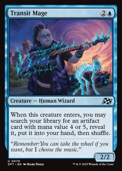 Transit Mage 70 Aetherdrift Magic card