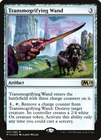 Transmogrifying Wand PM19-247S Core Set 2019 Promos Magic card