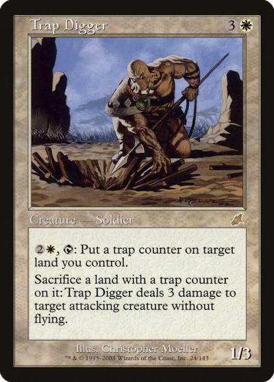 Trap Digger 24 Scourge Magic card