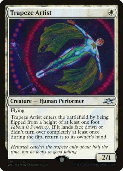Trapeze Artist UNF-318 Unfinity Magic card