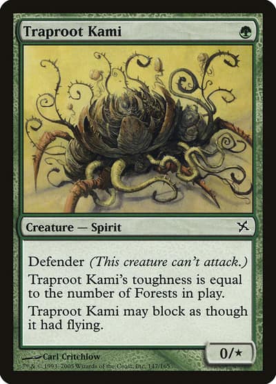 Traproot Kami 147 Betrayers of Kamigawa Magic card