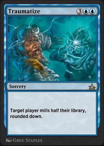Traumatize OMB-15 Through the Omenpaths Bonus Sheet Magic card