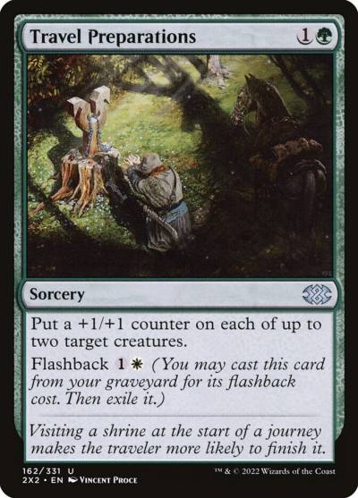 Travel Preparations 2X2-162 Double Masters 2022 Magic card