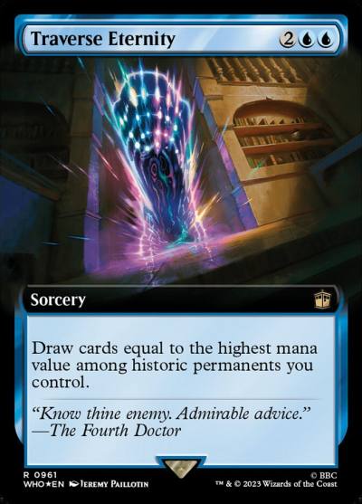 Traverse Eternity WHO-961 Doctor Who Magic card