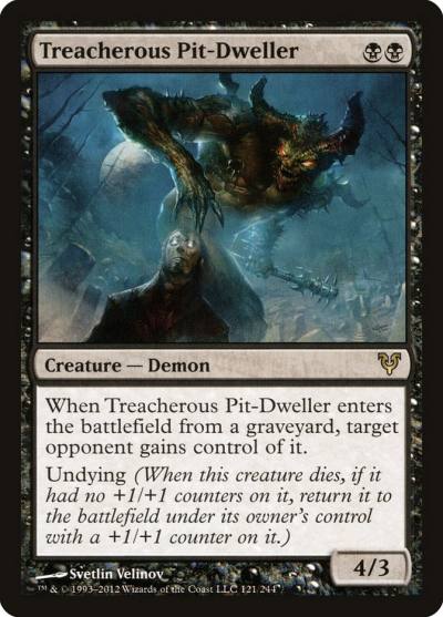Treacherous Pit-Dweller 121 Avacyn Restored Magic card