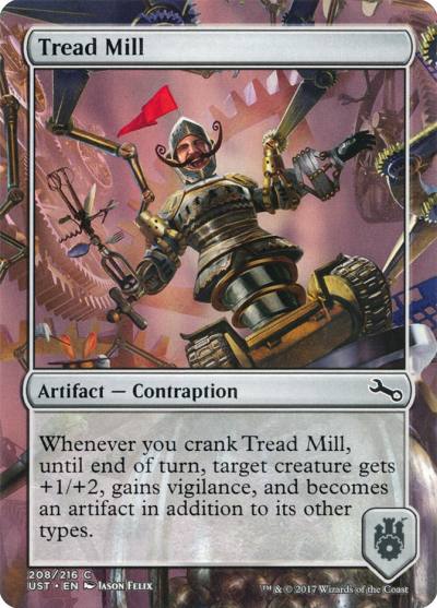 Tread Mill UST-208 Unstable Magic card