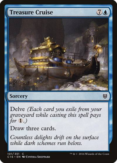 Treasure Cruise C16-101 Commander 2016 Magic card