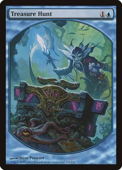 Treasure Hunt P11-4 Magic Player Rewards 2011 Magic card