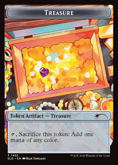 Treasure SLD-1432 Secret Lair Drop Magic card