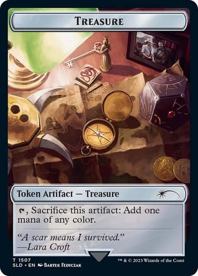 Treasure SLD-1507 Secret Lair Drop Magic card