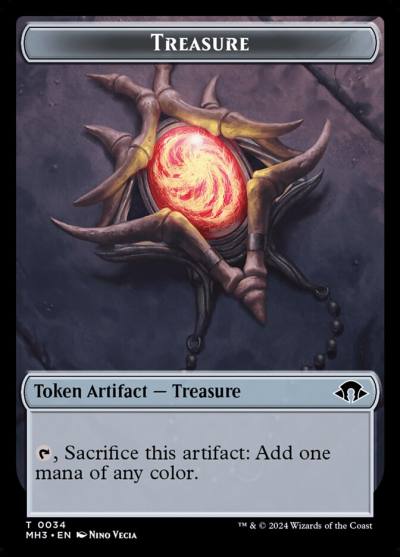 Treasure TMH3-34 Modern Horizons 3 Tokens Magic card