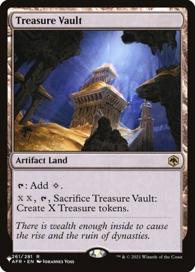 Treasure Vault PLST-AFR-261 The List Magic card