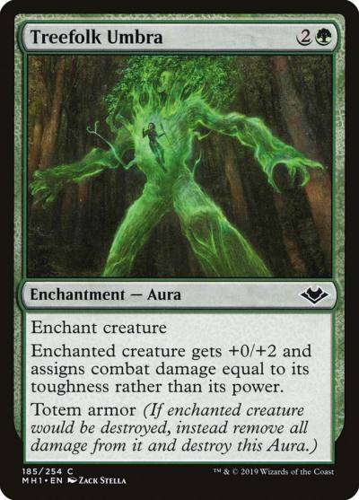 Treefolk Umbra MH1-185 Modern Horizons Magic card