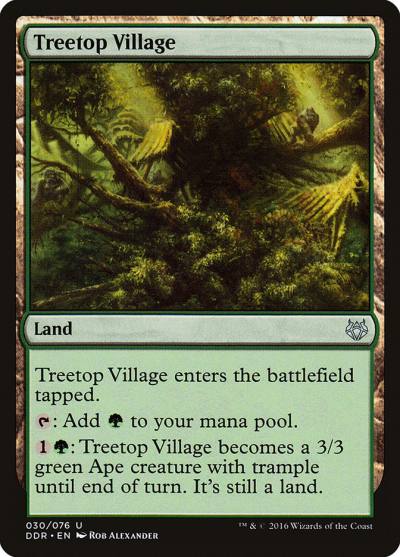 Treetop Village DDR-30 Duel Decks: Nissa vs. Ob Nixilis Magic card