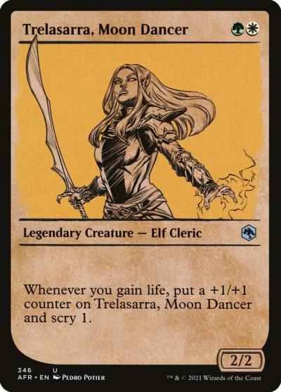 Trelasarra, Moon Dancer AFR-346 Adventures in the Forgotten Realms Magic card