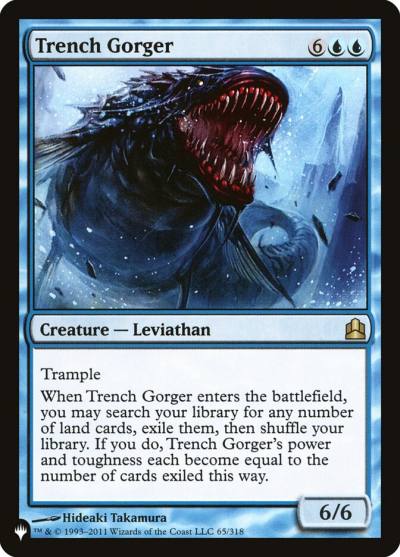 Trench Gorger PLST-CMD-65 The List Magic card