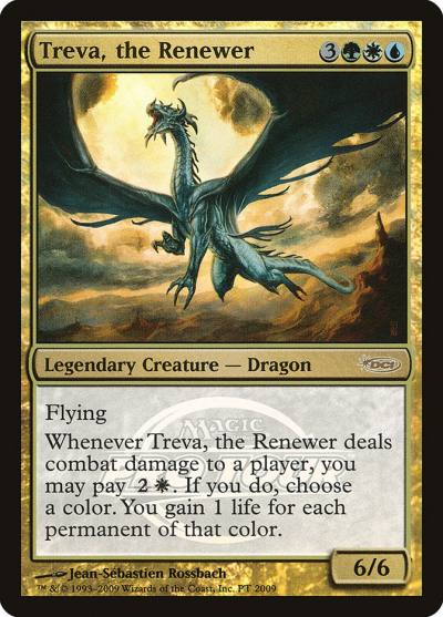 Treva, the Renewer PPRO-2009 Pro Tour Promos Magic card