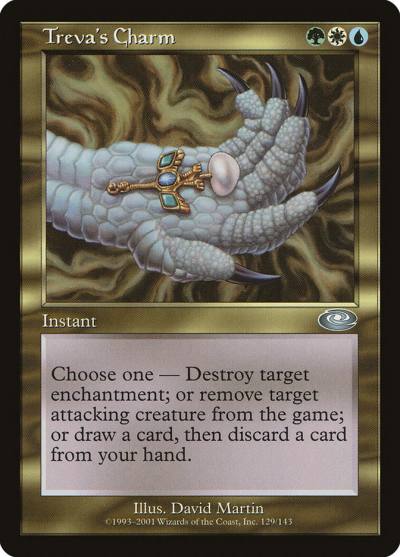 Treva's Charm PLS-129 Planeshift Magic card