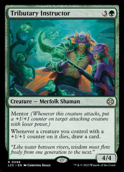 Tributary Instructor LCC-96 The Lost Caverns of Ixalan Commander Magic card