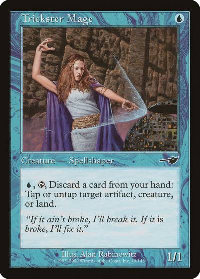Trickster Mage NEM-49 Nemesis Magic card