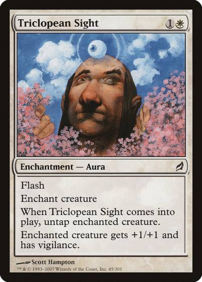 Triclopean Sight LRW-45 Lorwyn Magic card