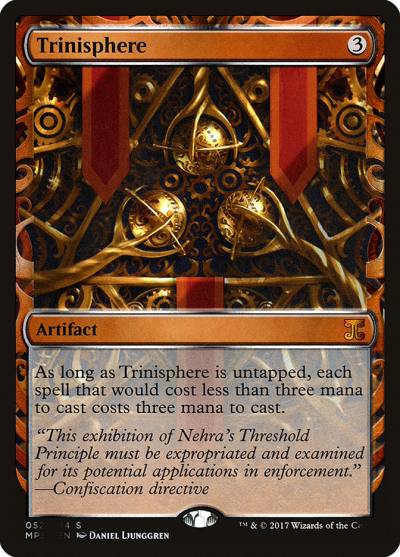 Trinisphere MPS-52 Kaladesh Inventions Magic card
