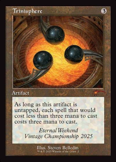 Trinisphere PEWK-2025B Eternal Weekend Magic card