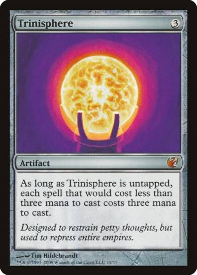 Trinisphere V09-15 From the Vault: Exiled Magic card