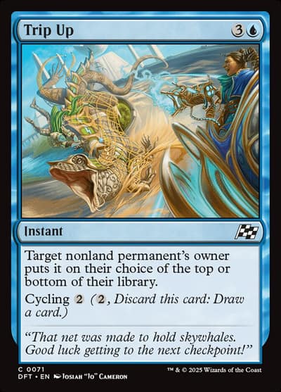 Trip Up DFT-71 Aetherdrift Magic card