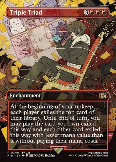 Triple Triad FIN-340 Final Fantasy Magic card