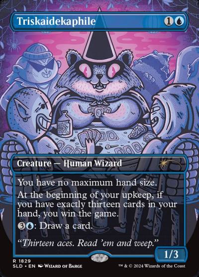 Triskaidekaphile SLD-1829 Secret Lair Drop Magic card