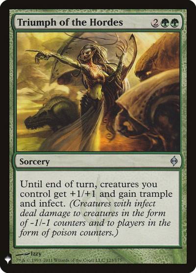 Triumph of the Hordes PLST-NPH-123 The List Magic card