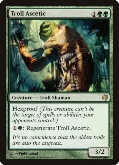 Troll Ascetic DDL-50 Duel Decks: Heroes vs. Monsters Magic card