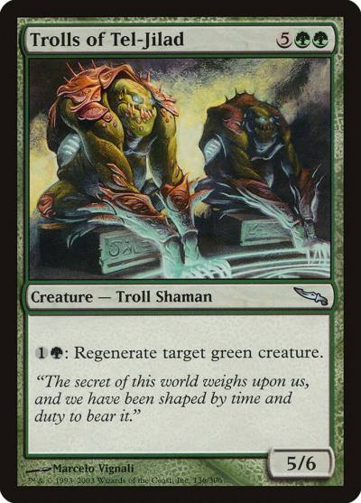 Trolls of Tel-Jilad MRD-136 Mirrodin Magic card