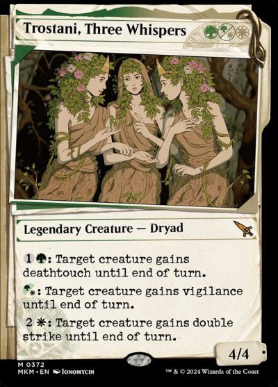 Trostani, Three Whispers MKM-372 Murders at Karlov Manor Magic card