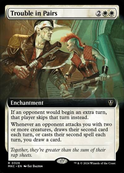Trouble in Pairs MKC-326 Murders at Karlov Manor Commander Magic card