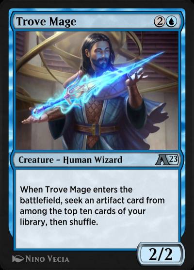 Trove Mage YDMU-6 Alchemy: Dominaria Magic card