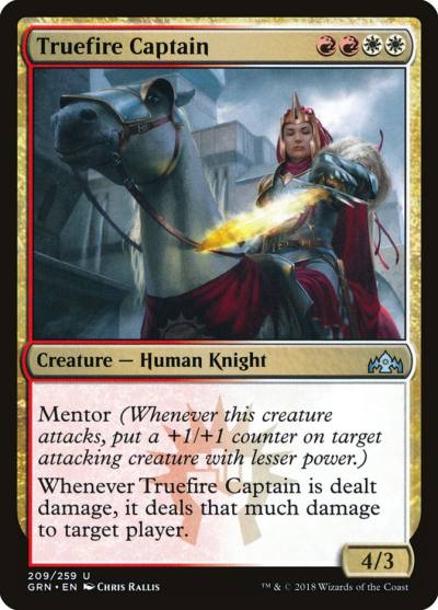 Truefire Captain GRN-209 Guilds of Ravnica Magic card