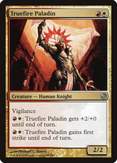 Truefire Paladin DDL-8 Duel Decks: Heroes vs. Monsters Magic card