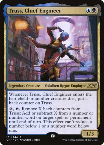 Truss, Chief Engineer UNF-181 Unfinity Magic card