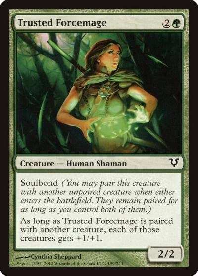 Trusted Forcemage 199 Avacyn Restored Magic card