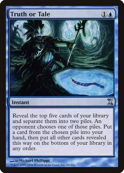 Truth or Tale TSP-89 Time Spiral Magic card