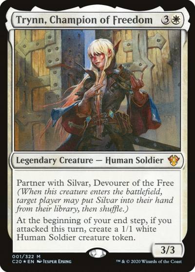Trynn, Champion of Freedom 1 Commander 2020 Magic card